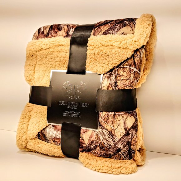 Camo Blanket - Luxury Berber Throw - Picture 7 of 9